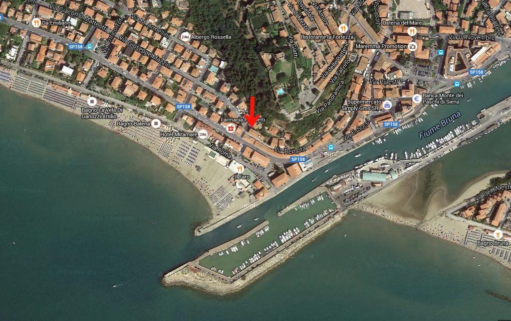 Apartament Casa Marina Castiglione della Pescaia Zewnętrze zdjęcie